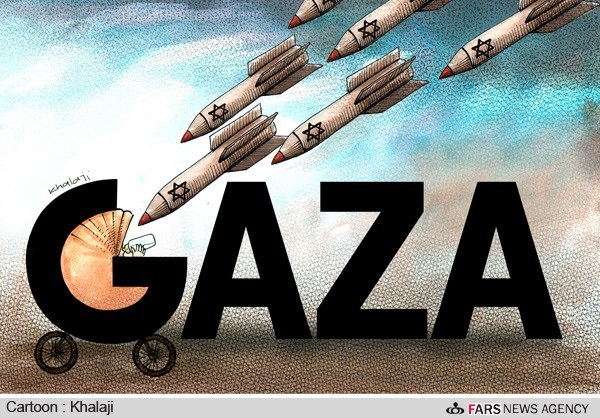 کاریکاتور,عکس کاریکاتور,دانلود کاریکاتور,غزه,نوار غزه,کالاسکه,کودک,موشک,بمب,صهیونیستها,شیر خشک,نوزاد,قوطی شیر,بی دفاع,مردم