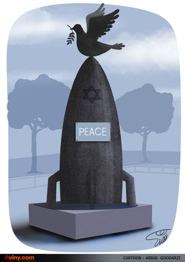 کبوتر صلح,کاریکاتور سیاسی,کاریکاتور صلح,کاریکاتور بمب,نماد صلح,کاریکاتور نماد صلح,بمب و صلح,اسرائیل,بمب اسرائیلی,صلح با اسرائیل,اعلام صلح,peace,peace karikator,