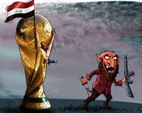 دانلود کاریکاتور,عکس کاریکاتور,عباس گودرزی,برزیل,جام جهانی,فوتبال,عراق,داعش,جام,کاپ,رسانه ها,خواب,جنایت,تروریست