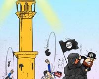دانلود کاریکاتور,عکس کاریکاتور,کاریکاتور,مسجد,اسلام,اسلام هراسی,داعش,تکفیری,تروریست,حوادث