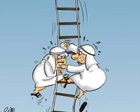 کاریکاتور,دانلود کاریکاتور,عکس کاریکاتور,عربستان,پادشاهی,جنگ,درگیری,کشمکش,آل سعود,ملک عبد الله