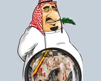 دانلود کاریکاتور,عکس کاریکاتور,کاریکاتور,ویکی لیکس,جنایت,عربستان,آل سعود,بحران,سوریه,تروریست