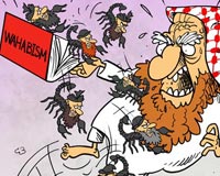 کاریکاتور,دانلود کاریکاتور,سجاد جعفری,عکس کاریکاتور,داعش,تروریست,تکفیری,عقرب,مفتی,وهابی,سعودی,جنگ,جنگ زرگری,سلفی,وهابیت