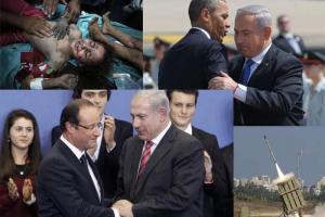 همکاری مدعیان حقوق بشر در کشتار مردم غزه!