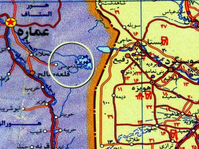 دفاع مقدس,هفته دفاع مقدس,عملیات,عملیات زمینی,عملیات های دفاع مقدس,سپاه پاسداران,ایران,نقشه عملیات,هورالهویزه,قدس