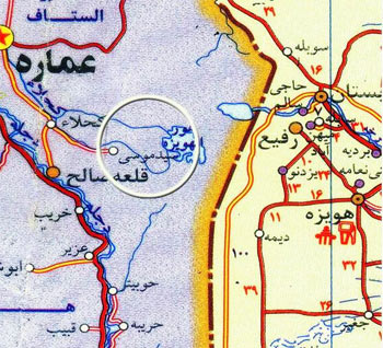 دفاع مقدس,هفته دفاع مقدس,عملیات,عملیات زمینی,عملیات های دفاع مقدس,سپاه پاسداران,ایران,نقشه عملیات,هورالهویزه,قدس