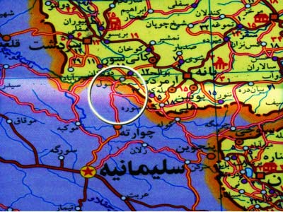دفاع مقدس,هفته دفاع مقدس,عملیات,عملیات زمینی,عملیات های دفاع مقدس,سپاه پاسداران,ایران,نقشه عملیات,نصر,بانه