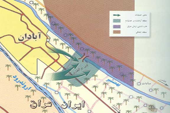 دفاع مقدس,هفته دفاع مقدس,عملیات,عملیات زمینی,عملیات های دفاع مقدس,جنگ,ایران,عراق,نقشه عملیات,کوی ذوالفقاری