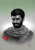 تصویر سازی,سردار تدارکات,شهید علی اصغر حیدری,سپاه,حسینی,کنگره