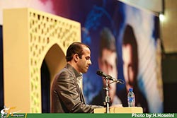 شهید,شهادت,سردار,مهدی باکری,حمید باکری,بزرگداشت,یادبود,مراسم,همایش,دکتر قالیباف,سردار دهقان,سرداران شهید,برادر,تبریز,لشکر عاشورا,وزارت کشور,سالن,گزارش تصویری,عکس