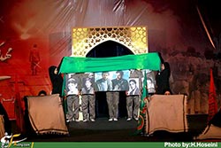 شهید,شهادت,سردار,مهدی باکری,حمید باکری,بزرگداشت,یادبود,مراسم,همایش,دکتر قالیباف,سردار دهقان,سرداران شهید,برادر,تبریز,لشکر عاشورا,وزارت کشور,سالن,گزارش تصویری,عکس
