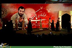 شهید,شهادت,سردار,مهدی باکری,حمید باکری,بزرگداشت,یادبود,مراسم,همایش,دکتر قالیباف,سردار دهقان,سرداران شهید,برادر,تبریز,لشکر عاشورا,وزارت کشور,سالن,گزارش تصویری,عکس