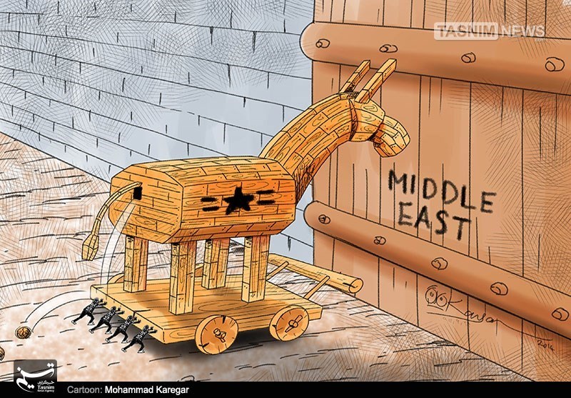 کاریکاتور,دانلود کاریکاتور,عکس کاریکاتور,اسب,تراوا,خاورمیانه,داعش,مبارزه با داعش,ائتلاف علیه داعش,اسب تراوا