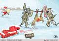 سوریه,تکفیریها,بابانوئل,زمستان,برف,کریسمس,سال نو میلادی,کاریکاتور,محمد علی رجبی