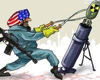 کاریکاتور,دانلود کاریکاتور,عکس کاریکاتور,سلاح های شیمیایی,سلاح شیمیایی,کشتار جمعی,سلاح,داعش,تکفیری,تروریست