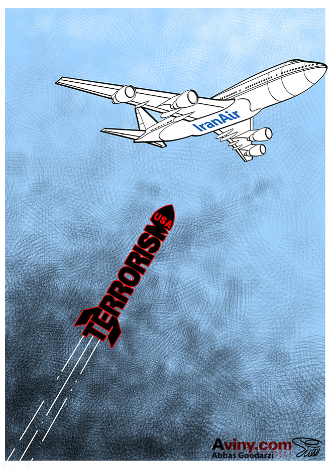 ناو وینسنس,دانلود کاریکاتور,ایران ایر,تروریسم,آمریکایی,عکس کاریکاتور,قربانی,پرواز,655,ایرباس