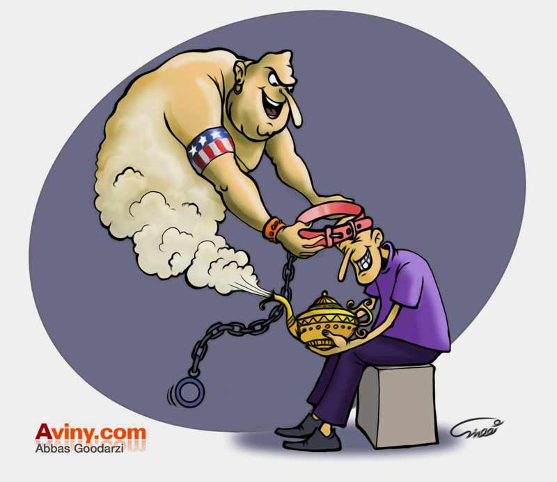 کاریکاتور,دانلود عکس,دانلود کاریکاتور,عکس کاریکاتور,آمریکا,خانواده,تهدید,آزادی,استقلال,نفوذ،عباس گودرزی