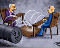 کاریکاتور,دانلود کاریکاتور,عکس کاریکاتور,قیمت,نفت,سقوط,مذاکرات,هسته ای,اپک,5+1
