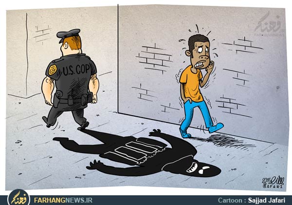 دانلود کاریکاتور,عکس کاریکاتور,کاریکاتور,پلیس,داعش,آمریکا,تروریست,ترسناک,اف بی آی,شهروندان