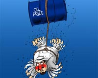 کاریکاتور,دانلود کاریکاتور,عکس کاریکاتور,نفت,جنگ,کشتی,عربستان,اپک,ایران,قیمت