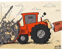 دانلود کاریکاتور,عکس کاریکاتور,کاریکاتور,سجاد جعفری,داعش,ایران,عراق,جنگ,توقف,تروریست