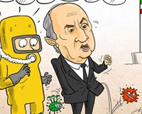 دانلود کاریکاتور,عکس کاریکاتور,کاریکاتور,فابیوس,فرانسه,ایدز,ویروس,بیماری,خون,آلوده