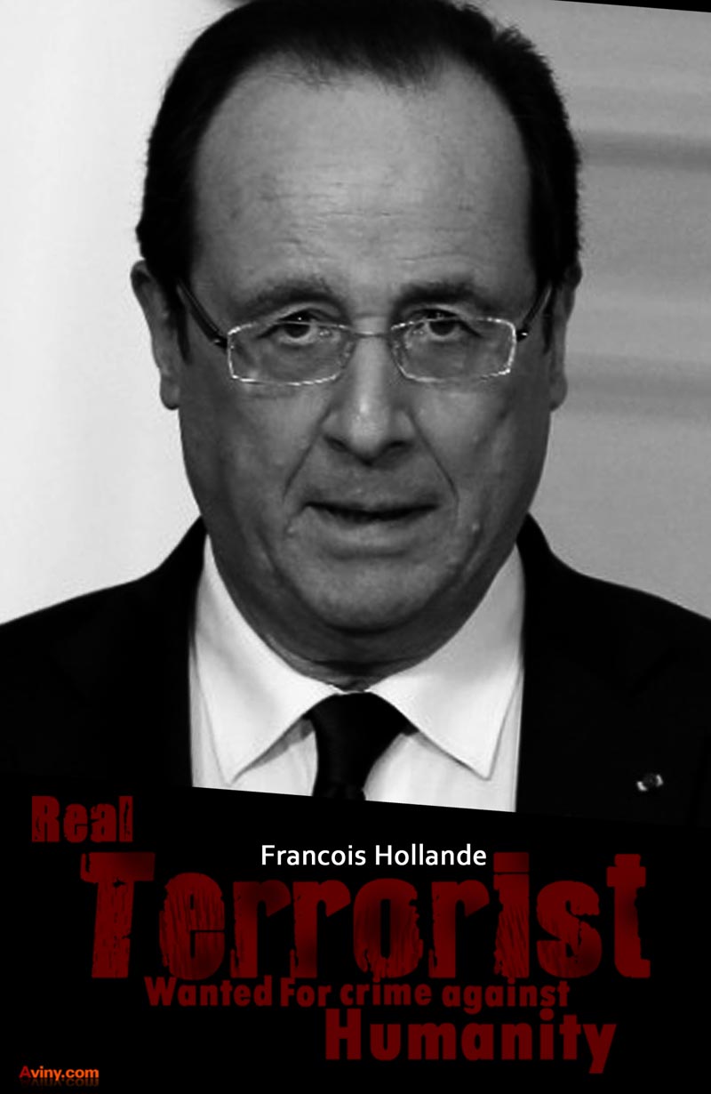تروریست,دانلود پوستر,عکس پوستر,رئیسجمهور,فرانسه,اولاند,تروریست واقعی,اتحادیه لروپا,5+1
