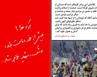دانلود پوستر,عکس پوستر,پوستر,شهید,شهدا,وصیتنامه,وصیتنامه شهدا,شهادت,دفاع مقدس,جنگ تحمیلی